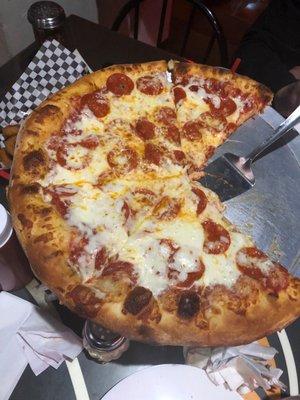 Pepperoni pizza