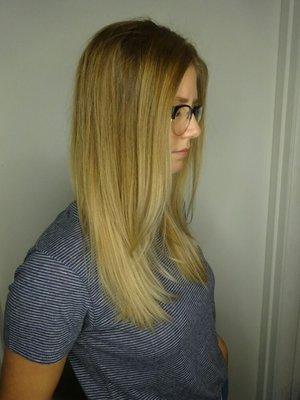 BALAYAGE and haircut by Ash