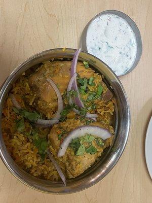 Chicken biryani