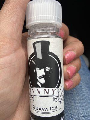 Smooth menthol vapor flavor