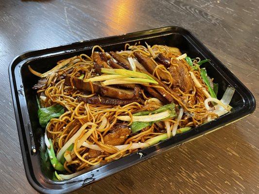 $16 Cantonese Char Sui (Roast Pork) Chow Mein from Lotus & Cleaver