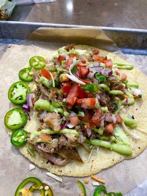 Kalua Pork Tacos