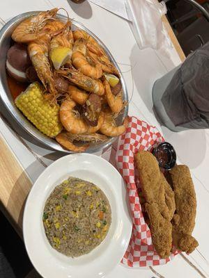 Shrimp / Fried Catfish / Fried Rice