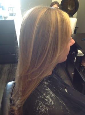 Balayage highlights