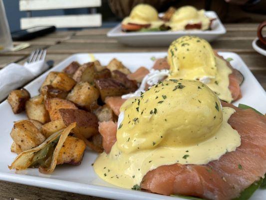 Salmon Benedict