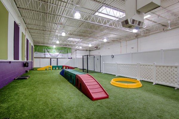 Large indoor play area