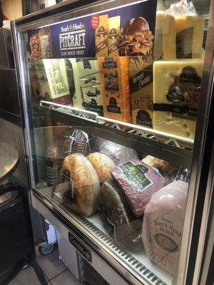 Deli meats and cheeses