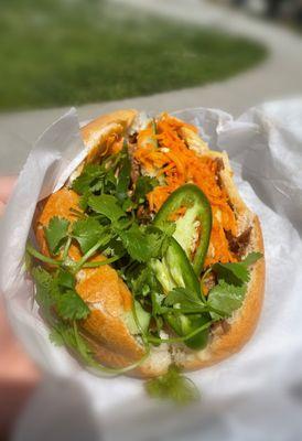 #4. Bánh Mì Gà (chicken) $7.99 / with drink $10.99