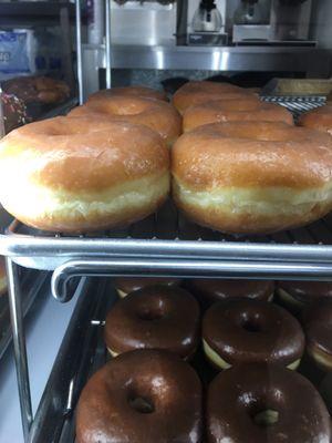 The perfect glazed donut,  this picture does not do it justice