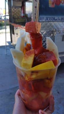 When people give you their bitterness, just eat fresh fruits with extra hot sauce.  Muy caliente!