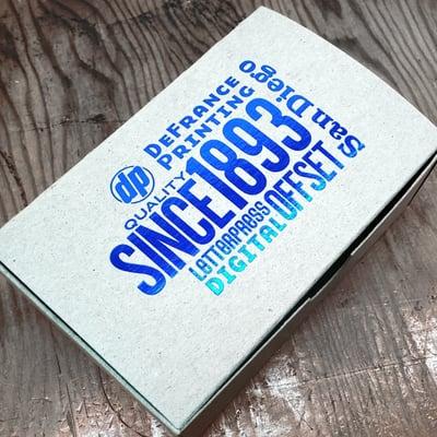 Custom Glueless Box - Foil Stamped & Die Cut