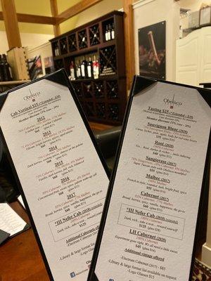 Menus