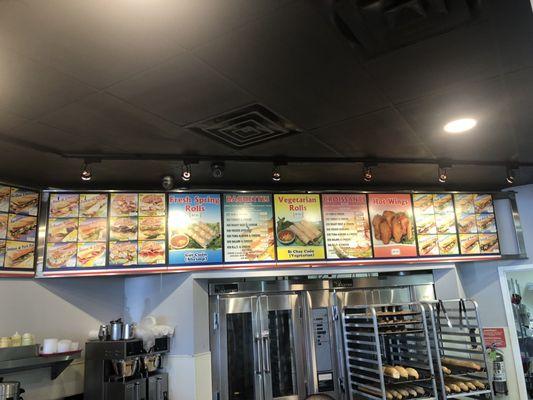 Menu board