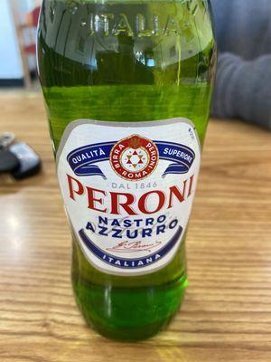 Peroni for lunch today.