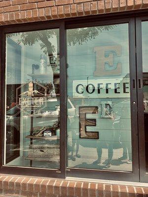 Probably my favorite piece of architecture that I've seen. Every window in the front of the shop opens up, like sliding glass doors!