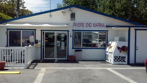 Front of our marina store