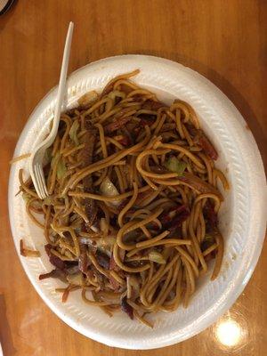 Pork Lo mein