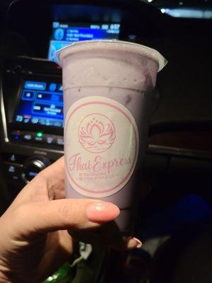 Taro milk Boba tea