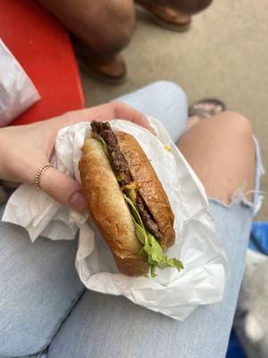 RHR Cheeseburger and Fries