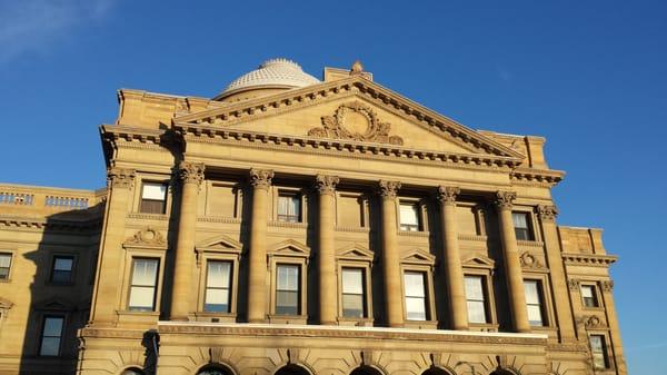 Luzerne County Courthouse on a clear day