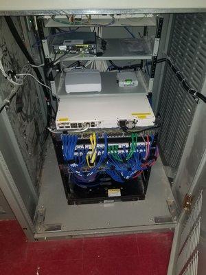 Hidden IT rack