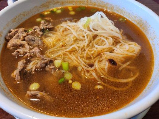 Beef Noodle Soup Thai Style