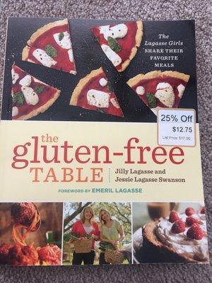 Cookbook with $17 list price