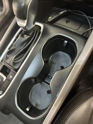 Clean cupholder!