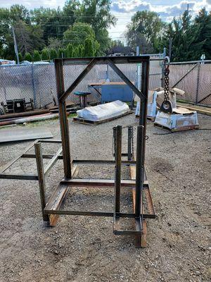 Duel welder, tool box, air and acetylene lift mount