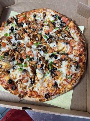 12" Chicken Tikka Pizza