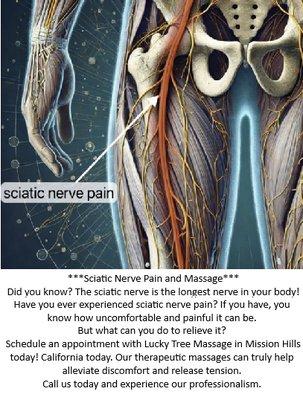 Sciatic Never Pain and Massage