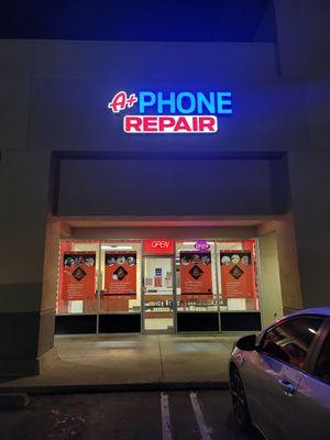 A+ phone repair front