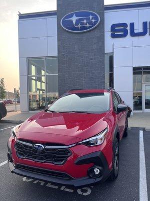 Crosstrek 2024 and this is my 2nd one here and I am very satisfied with it!