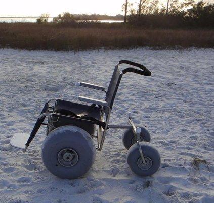 Beach wheelchair rentals available