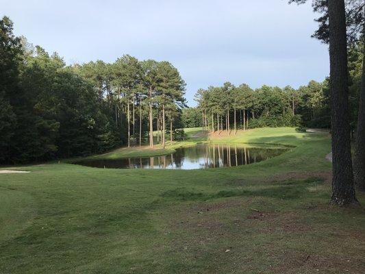 Number 3 par 4, and number 4 par 3. Super set up.