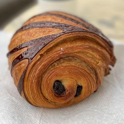 Bicolor Chocolate Croissant