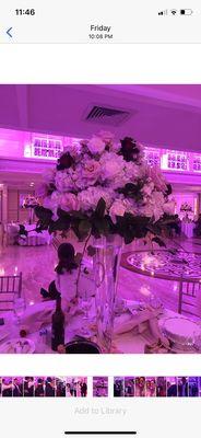 My bouqet and centerpieces