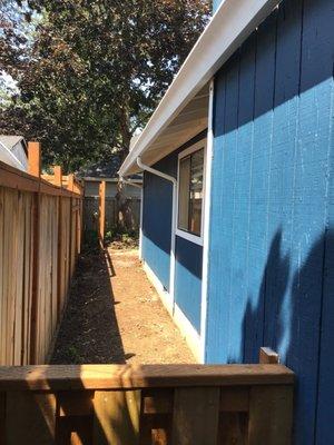 White Gutter- Residential- Installation- Portland, OR