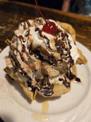 Fried ice cream