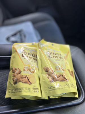 Ginger chews for my first Cruise!!!!