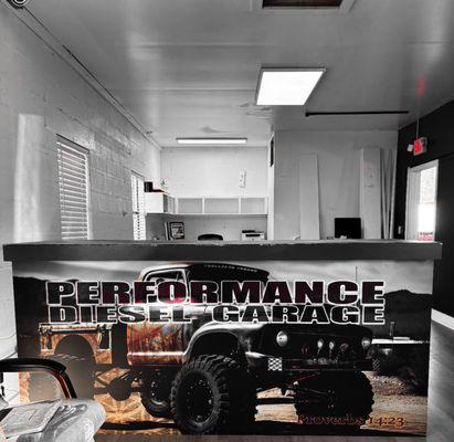 Diesel Performance Garage Belmont North Carolina Office Look