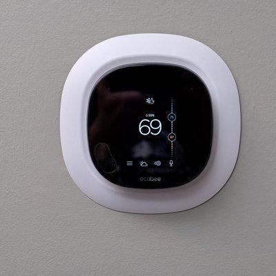 Installation of new WiFi thermostat.