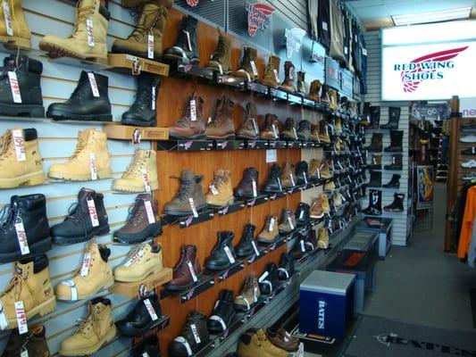 Red Wing, Irish Setter, Worx, Timberland Pro, Bates, Magnum, New Balance and more.