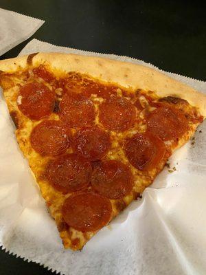 Pepperoni by the slice