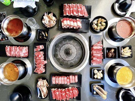 Korean BBQ & Hot pot