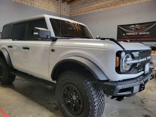 2024 Ford Bronco got 5% fronts and 15% rears and 70% windshield