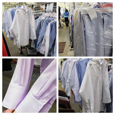 Clean, crisp, professional.  Shirts hand finished helping you look your best