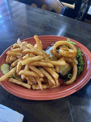 Bourbon street burger