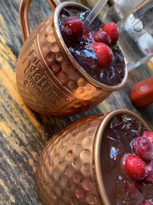 Apple cranberry mule special