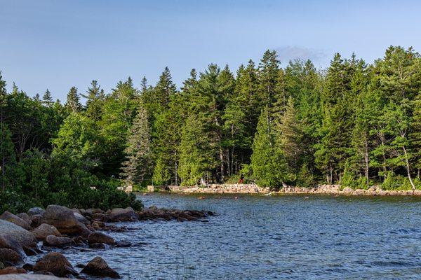 Jordan Pond in Acadia National Park